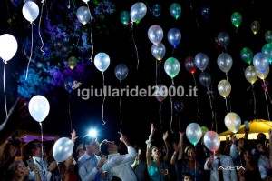 Volo Palloncini Luminosi per Taglio Torta