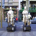 coppia Statue Viventi